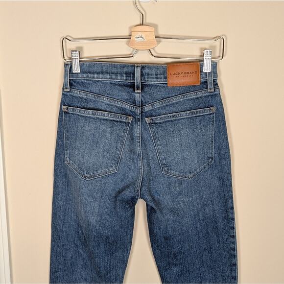 Lucky Brand High Rise Bridgette Skinny Jeans Size 2 / 26 - Picture 6 of 12